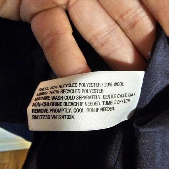 Future Collective With Reese Bluststein Wool Blend Prep Check Academia Blazor - Picture 6 of 9